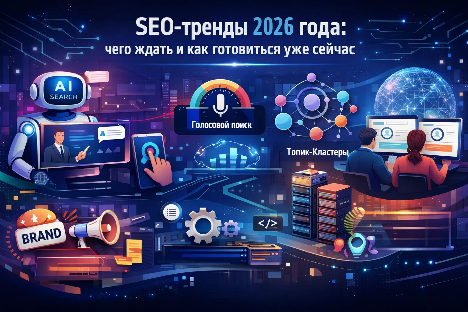 SEO-тренды 2026 года: как веб-студии реально продвигают сайты клиентов
